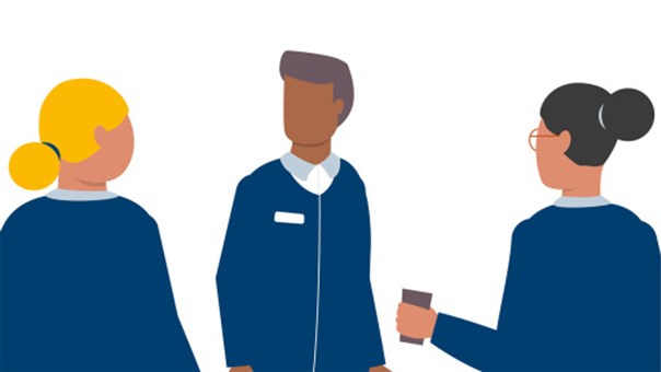 Bild på bakgrund av Trygga Spår