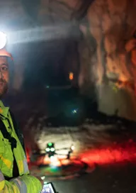 Bergsäker – en utbildning om bergmekanik och bergvett i underjordsgruva