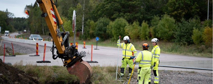 Bild på bakgrund av Trygg väg
