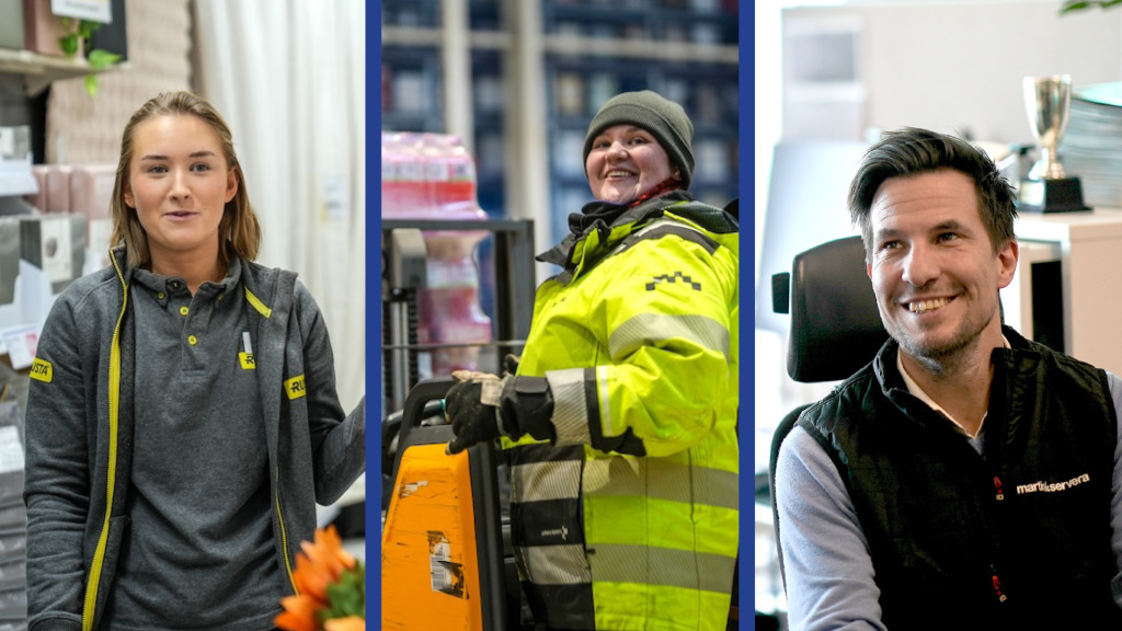 Din arbetsplats i handeln
