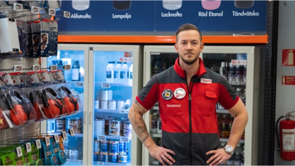 Bild på bakgrund av Brandfarlig vara i handeln