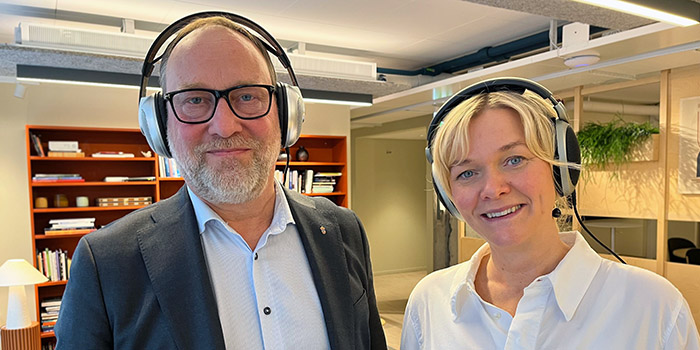 Ulrich Stoetzer och Hanna Johansson
