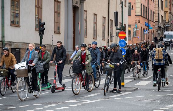 Sveriges arbetsplatser ska bli mer cykelvänliga