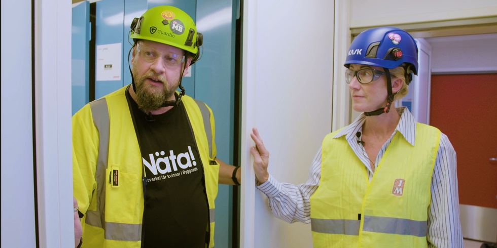 Jonatan Sundelin och Elin Hedlund på JM