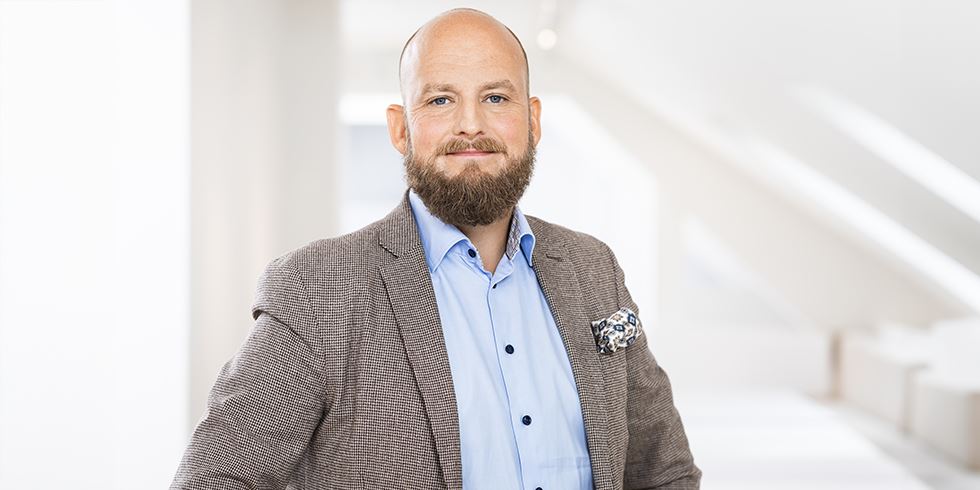 Porträtt Florian Vesterdahl
