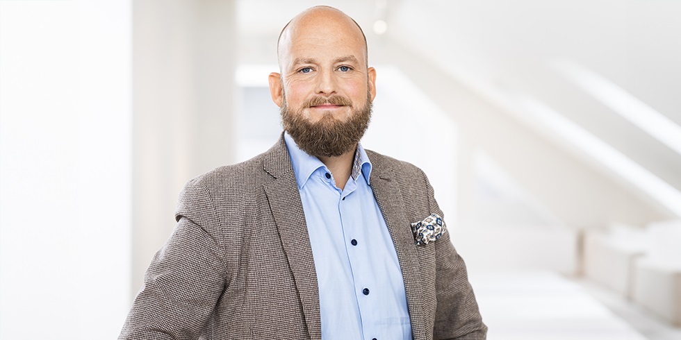 Porträtt Florian Vesterdahl