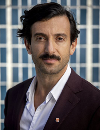 Porträtt av Mijtaba Ghodsi