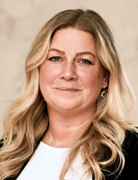 Porträtt Linda Suslin Spiess på Ledarna