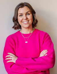 Porträtt av forskaren Lina Ejlertsson