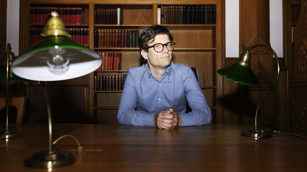 David  Larsson Heidenblad, historiker och författare.