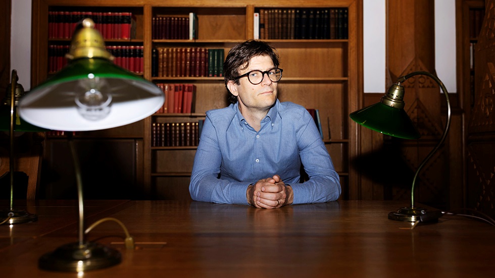 David  Larsson Heidenblad, historiker och författare.