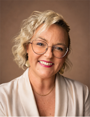 Teresa Dahlström, vice ordförande i Stamningsförbundet och legitimerad logoped.