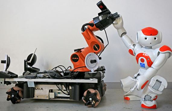 Robotar lär sig samarbeta
